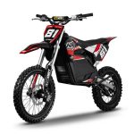dirt bike pit bike minimoto dirt bike electrique nrj 5000w 14 17 rouge 2